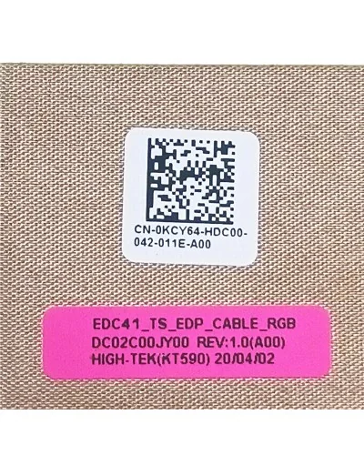 Câble nappe vidéo LVDS 0KCY64 DC02C00JY00 pour Dell Latitude 5400 5401 5402 - Bismatic.com