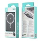 2-in-1 Magnetic Power Bank with LED Indicator - 10000mAh 37WH - Black 2-in-1 Magnetic Power Bank with LED Indicator - 10000mAh 37WH - Black