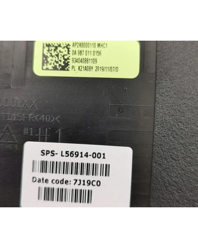 Coque arrière écran L56914-001 AP2K800110 pour HP Pavilion 15-DK 15T-DK TPN-C141 - Bismatic.com