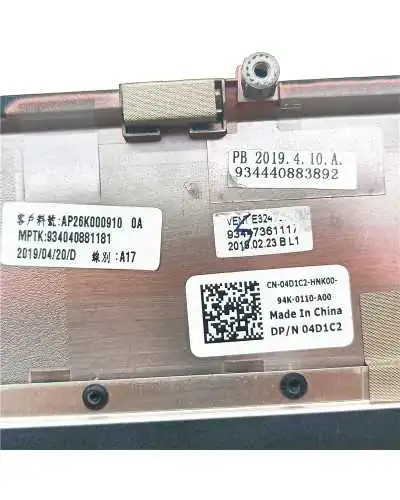 Palmrest upper cover 04D1C2 AP26K000910 for Dell Precision 7730 7740 - Bismatic.com