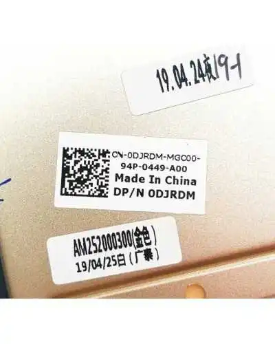 Bottom base cover 0DJRDM AM252000300 for Dell Inspiron 7000 7460 7472 - Bismatic.com