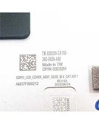 Top LCD back cover 03D32H AM37F000212 for Dell XPS 15 9500 Precision 5550 M5550 - Bismatic.com