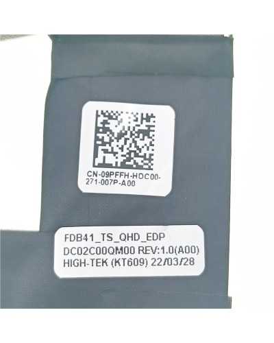 LVDS Flex Video Cable 09PFFH DC02C00QM00 for Dell Latitude 9420 2-in-1 - Bismatic.com