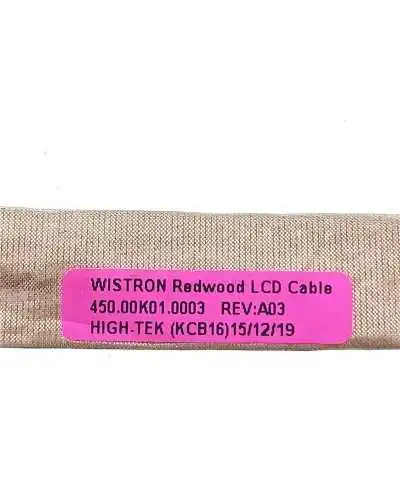 LVDS Flex Video Cable 01DH6J 450.00K01.0003 for Dell Inspiron 11 3147 3148 3157 3153 3158 - Bismatic.com