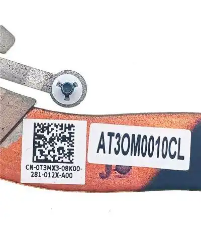 Dissipateur 0T3MX3 AT3OM0010CL pour Dell XPS 13 Plus 9320 - Bismatic.com