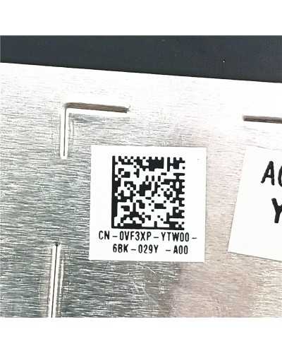 Top LCD back cover 0VF3XP AQ1S1000101 for Dell Latitude 7480 E7480 - Bismatic.com