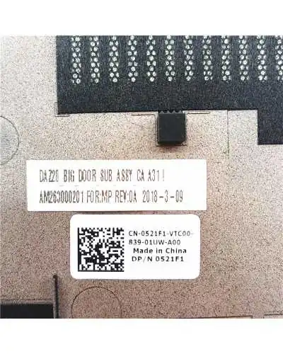 Carcasa base inferior 0521F1 AM263000201 para Dell Latitude 7290 E7290 - Bismatic.com