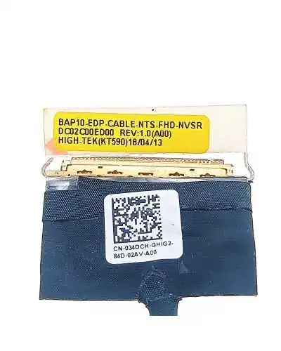 Cavo Flat video LVDS 034DCH DC02C00ED00 per Dell Alienware 15 R3 R4 - Bismatic.com