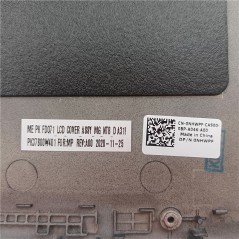 Top LCD back cover 0NHWPF PK37B00W401 for Dell Alienware M17 R3 R4 - Bismatic.com