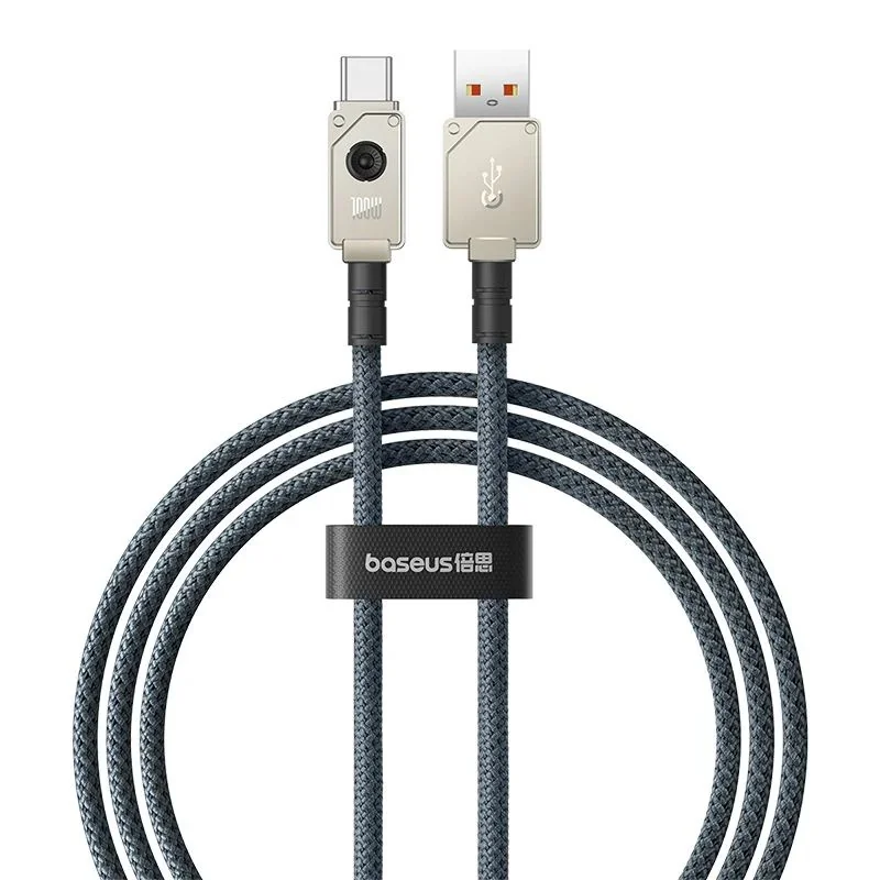 Baseus Unbreakable Series Fast Charging Data Cable USB to Type-C 100W - P10355801111-01 Baseus Unbreakable Series Fast Charging Data Cable USB to Type-C 100W - P10355801111-01