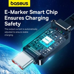 Baseus Unbreakable Series Fast Charging Data Cable Type-C to Type-C 100W - P10355801111-00 - Bismatic.com