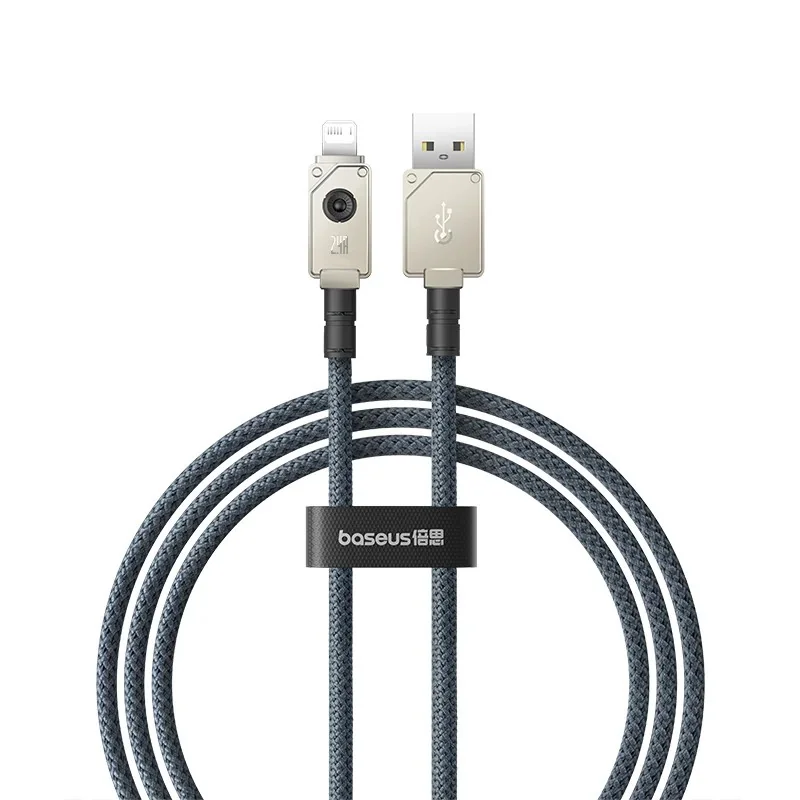 Baseus Unbreakable Series Fast Charging Data Cable USB to iPhone Lightning 2.4A - P10355802111-00 Baseus Unbreakable Series Fast Charging Data Cable USB to iPhone Lightning 2.4A - P10355802111-00