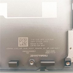 Coque superieur touchpad Version US 02FJHY AM30H000B01 pour Dell Latitude 9520 2-en-1 - Bismatic.com