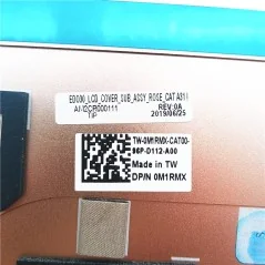 Top LCD back cover 0M1RMX AM2CR000111 for Dell XPS 13 9370 9380 7390 - Bismatic.com