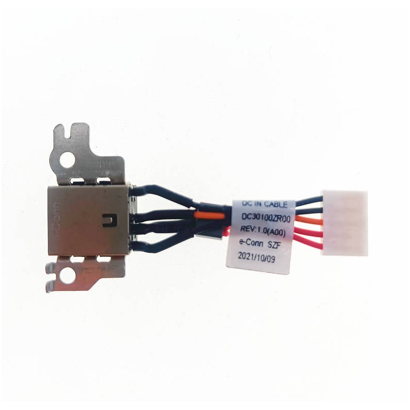 Cavo alimentazione DC-IN Power Jack 0XNJ46 DC30100ZR00 per Dell Chromebook Latitude 11 3180 3189 3190