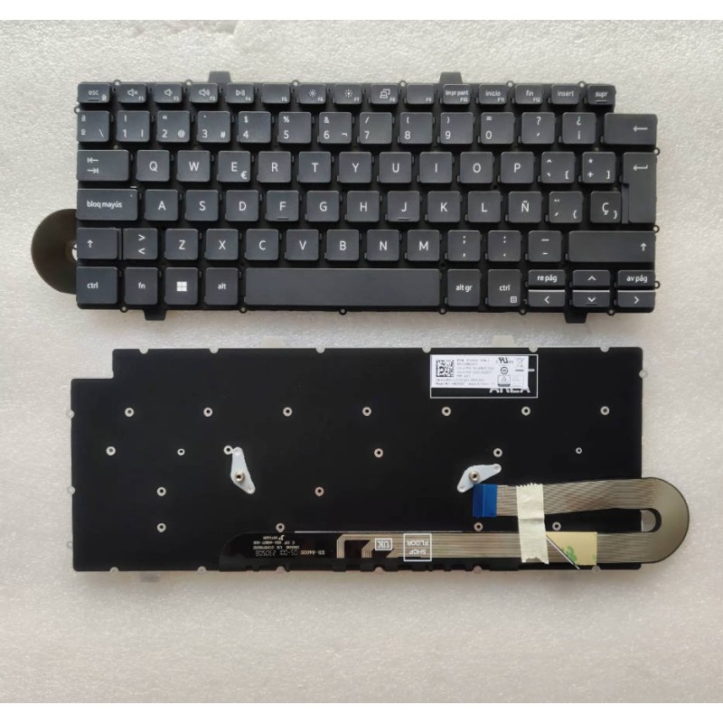 SP version keyboard 0YJ0GH PK1338B3A21 SG-A5010-2EA for Dell Latitude 3120