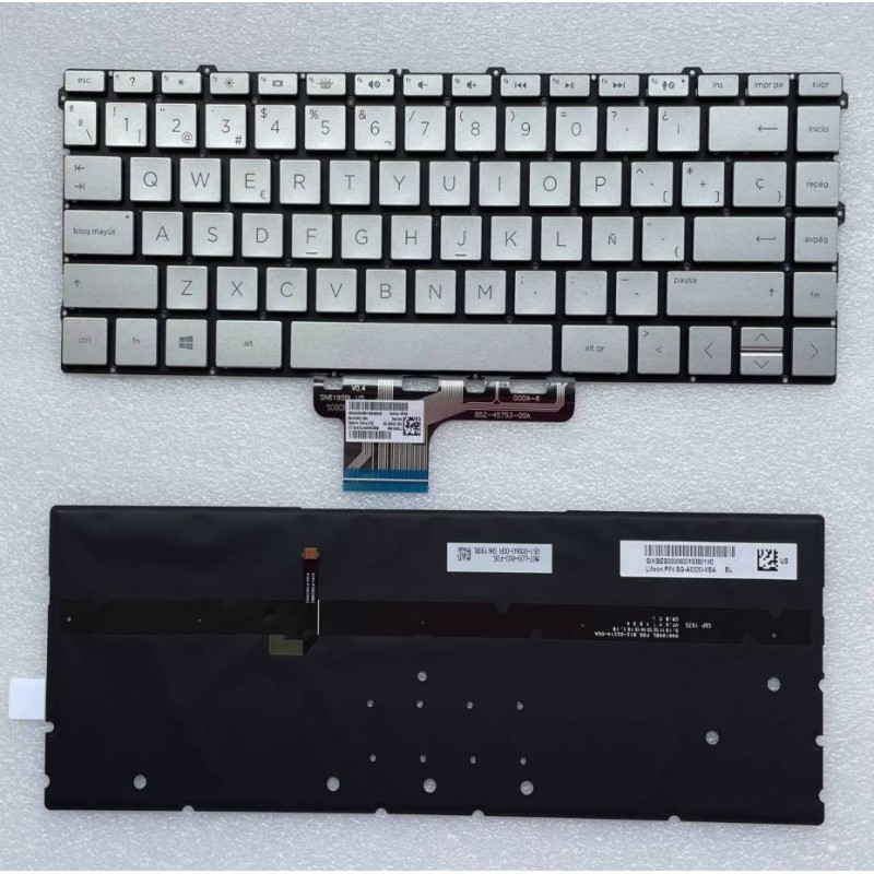 SP version keyboard SN6190BL2 SG-A0320-XEA for HP Spectre x360 13-AW