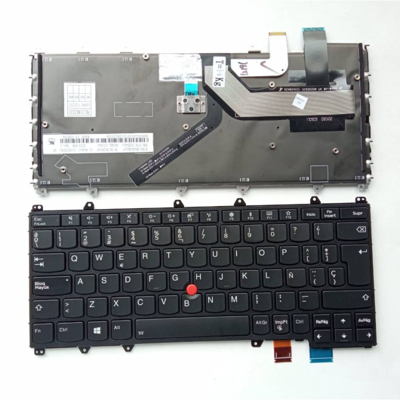 SP version keyboard SN20L82257 01EN412 PK131SK2A33 for Lenovo Yoga 370