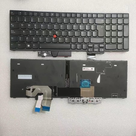 Clavier Version SP 5N20Z74868 PK131K91B21 pour Lenovo ThinkPad P17 P15 T15g Gen 2