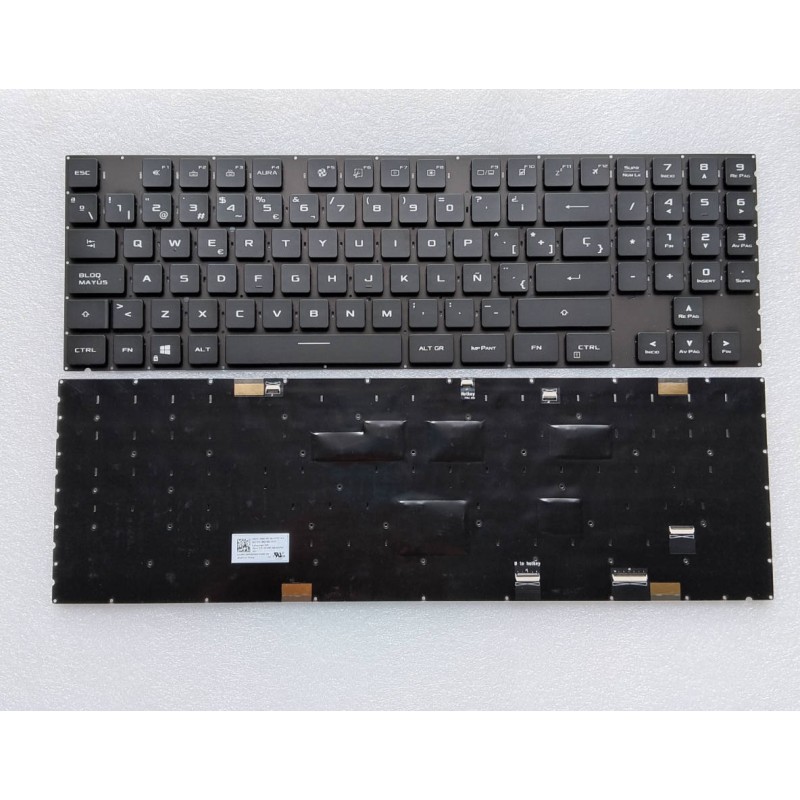 SP version keyboard 0KNR0-E630SP00 SN5013B SG-A1730-2EA for Asus Rog Strix Scar 17 G733Z