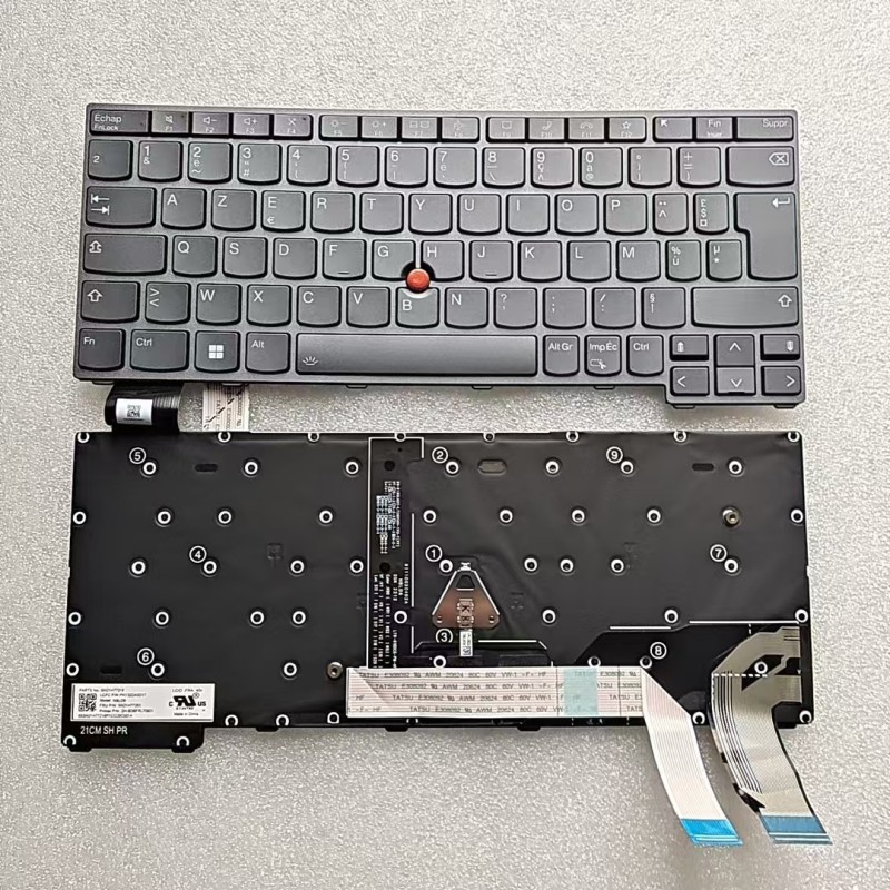 FR version keyboard 5N21H77263 2H-BD6FR for Lenovo ThinkPad X13 Gen 3