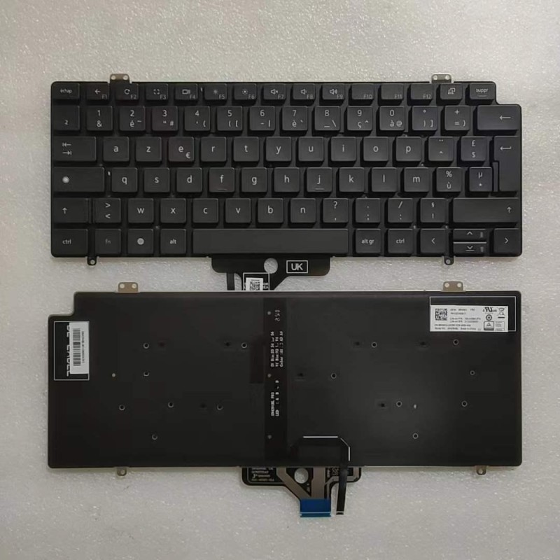 FR version keyboard 08H0K0 PK132VN3B17 SG-A2560-2FA SN4294BL for Dell Latitude 7410