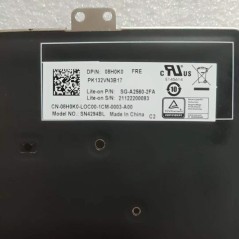 FR version keyboard 08H0K0 PK132VN3B17 SG-A2560-2FA SN4294BL for Dell Latitude 7410