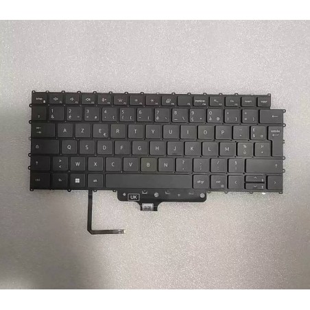 Teclado Versión FR 0KT7YR SG-B4900-2FA SN2B60B20 para Dell Latitude 7330