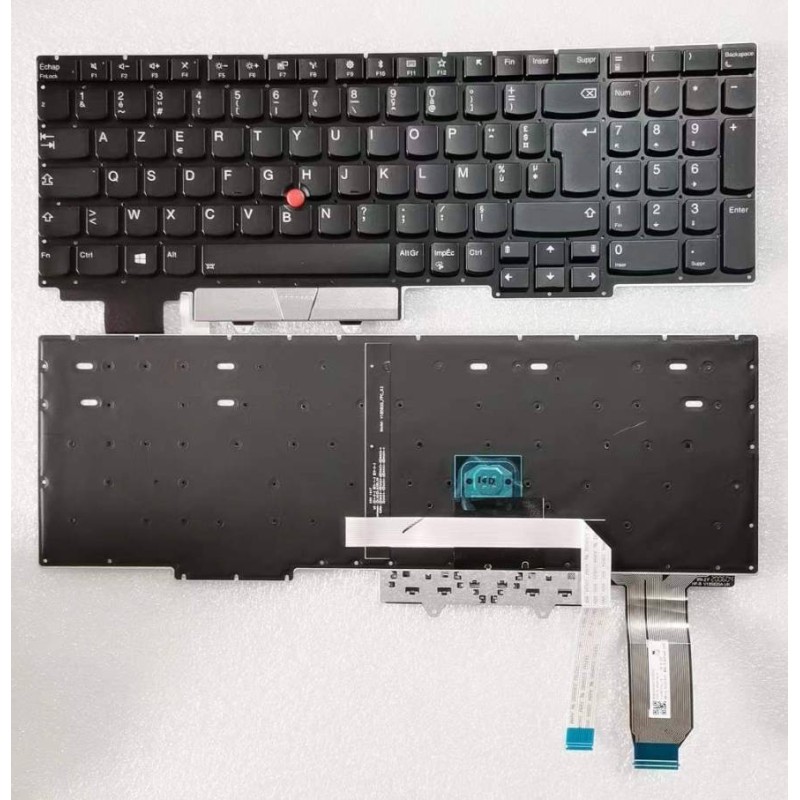 Teclado Versión FR V185820DK1 SN20U64355-01 para Lenovo ThinkPad E15