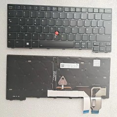 Teclado Versión FR 5N21D68077 para Lenovo ThinkPad L14 Gen 4