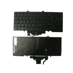 Teclado Versión FR 07RR5H SG-97500-2FA para Dell Latitude 5400 5401