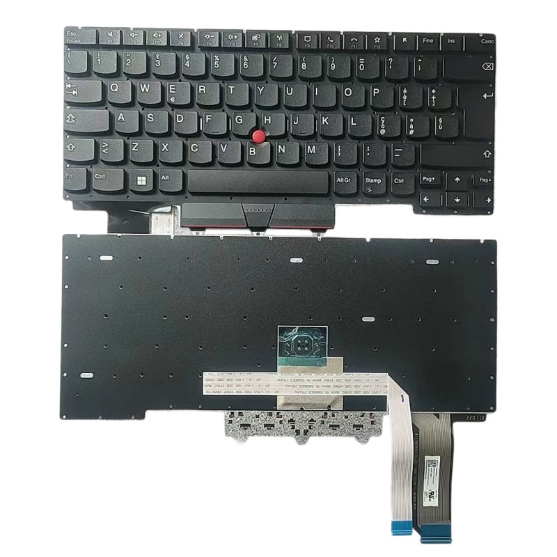 Italian version keyboard SN20W68341 for Lenovo ThinkPad E14 Gen 2