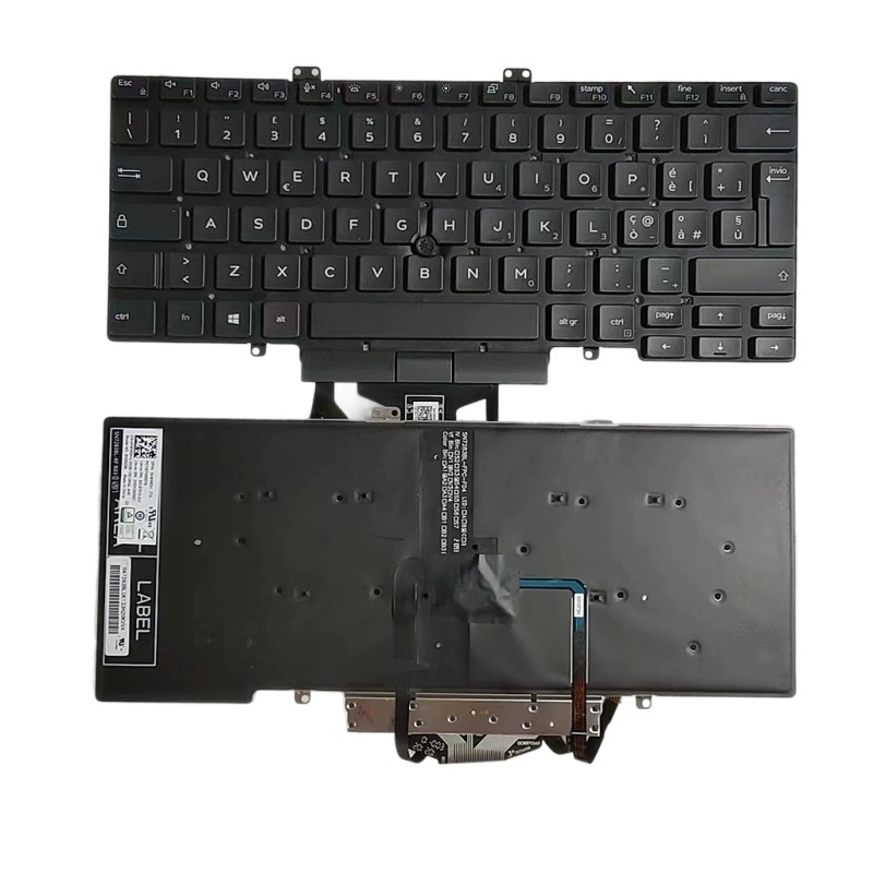 Italian version keyboard 0KMWGH PK132VW3D19 SG-97510-2IA for Dell Latitude 5400 5401 5410 5411