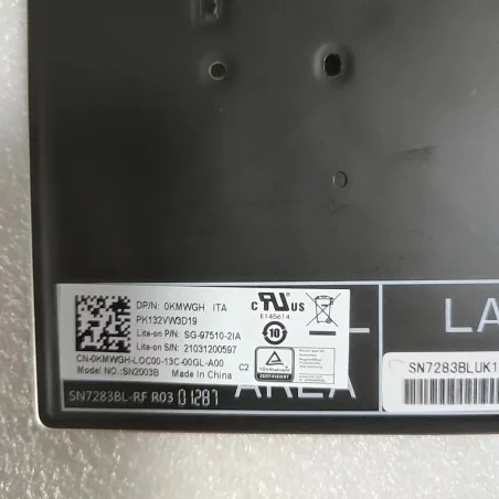 Tastiera versione italiana 0KMWGH PK132VW3D19 SG-97510-2IA per Dell Latitude 5400 5401 5410 5411