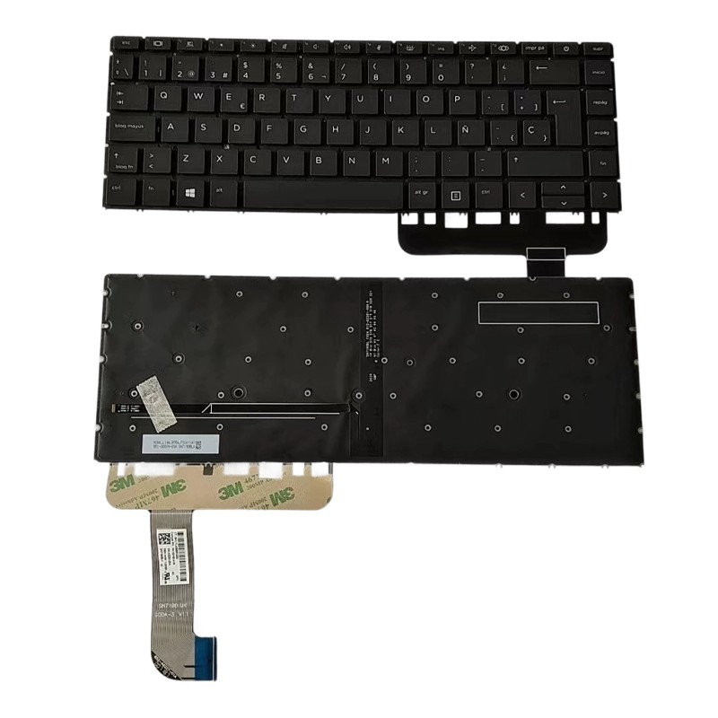 Spanish version keyboard SN7190BL PK132VB1A18 SG-A2220-2EA for HP ZBook Studio G7