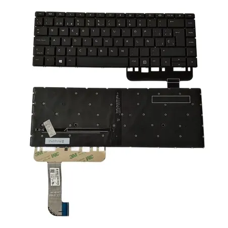 Spanish version keyboard SN7190BL PK132VB1A18 SG-A2220-2EA for HP ZBook Studio G7
