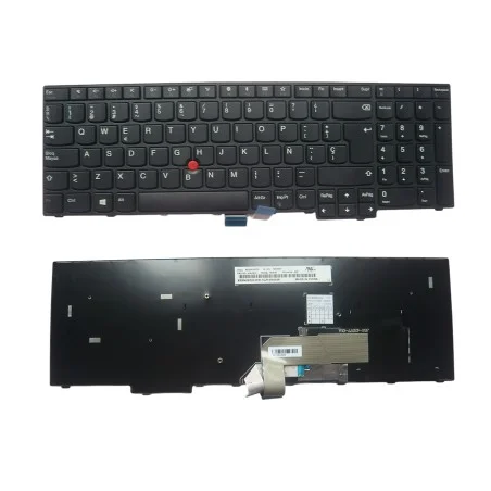 Tastiera versione spagnola SN20K93378 01AX210 per Lenovo Thinkpad E570 E570C E575