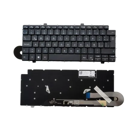 Clavier version LA espagnole 0YKRVK PK1338B3A22 SG-A5010-74A pour Dell Latitude 3120