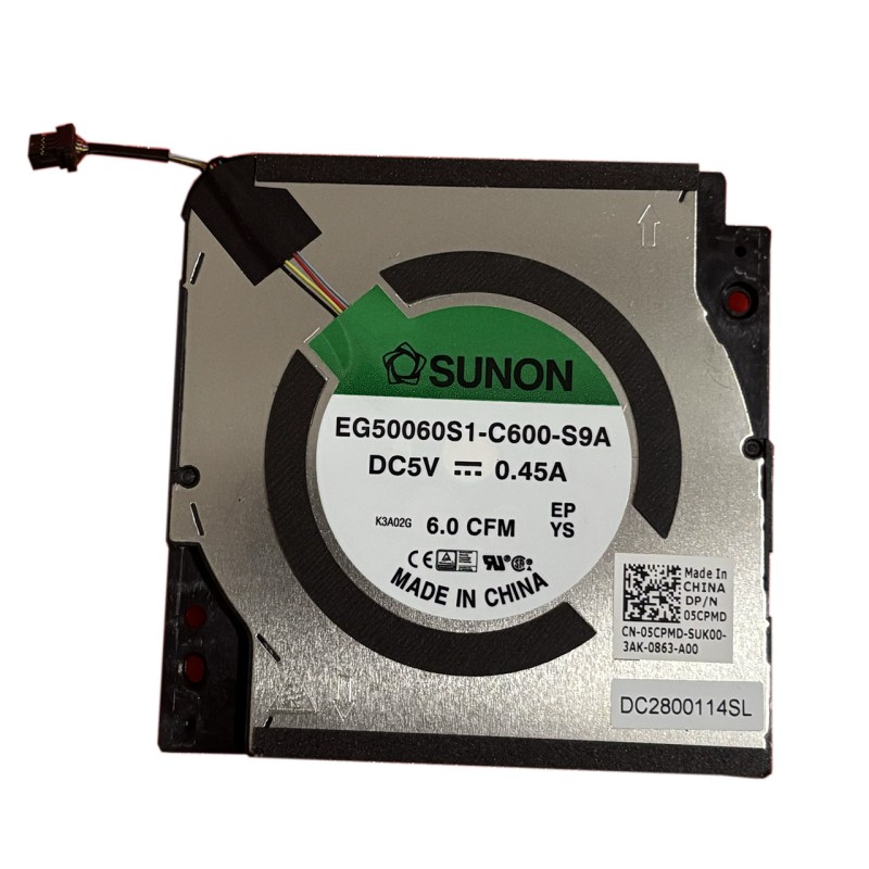 Fan EG50060S1-C600-S9A 05CPMD for Dell Precision 5470 5480 5490